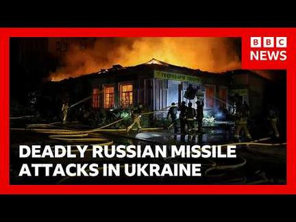 Russian missile barrage kills 12 in Kyiv