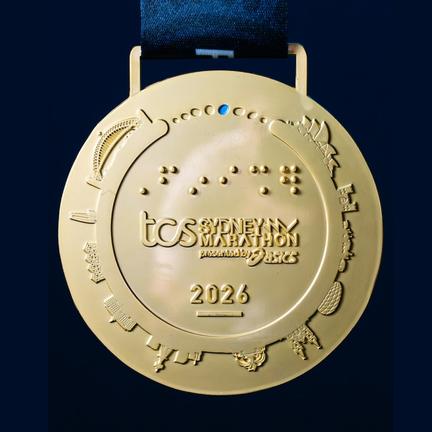Sydney Marathon medal depicts wrong stadium