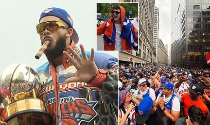 Knicks Celebrate First NBA Title in 53 Years