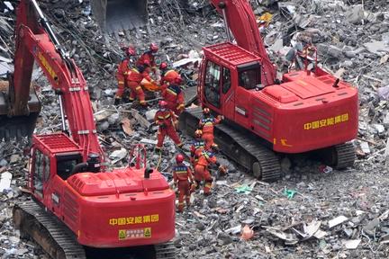 China Landslide Death Toll Climbs to 51
