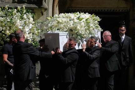 Bonnie Tyler funeral held in Swansea
