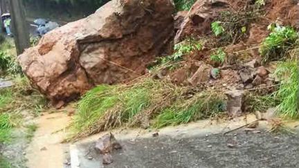 Tropical Depression Luis battering Philippines