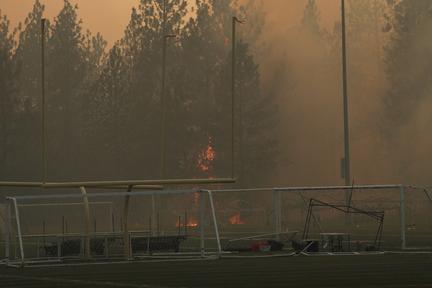 Western Washington wildfires rage