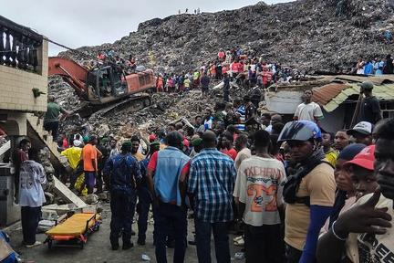Landfill collapse kills 30 in Guinea