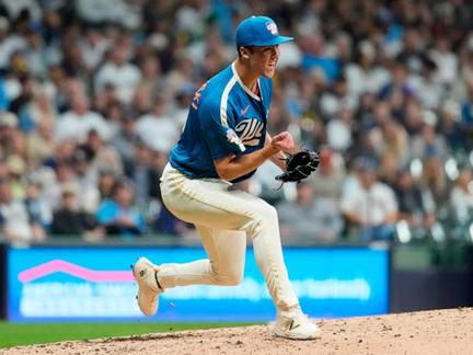 Misiorowski sets MLB velocity record