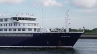 Hantavirus ship docks in Rotterdam