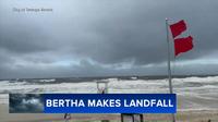 Tropical Storm Bertha Slams Gulf Coast