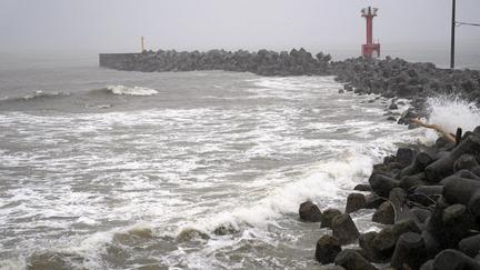 Tropical Storms Pound Japan and Taiwan