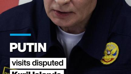 Putin makes first visit to Kuril Islands