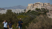 Two Tourists Stabbed at Athens Acropolis