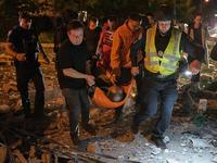 Russian Strikes Kill 22 in Kyiv Onslaught