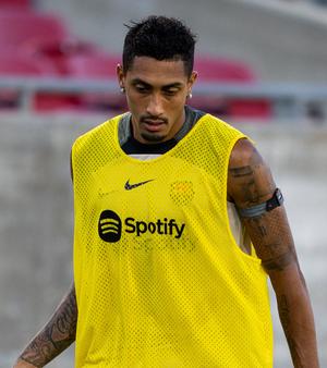 Raphinha papá de Mbappe