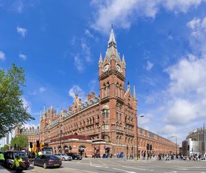 St Pancras railway station