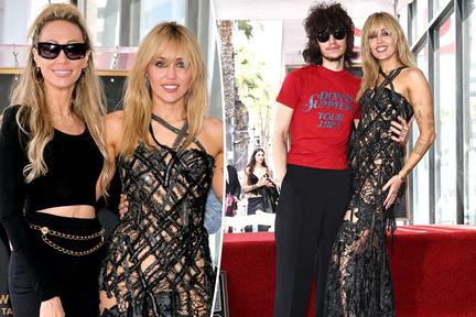 Miley Cyrus gets Walk of Fame star