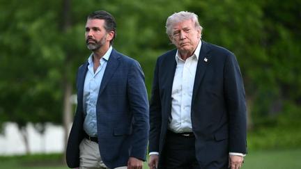 Trump skips son's wedding
