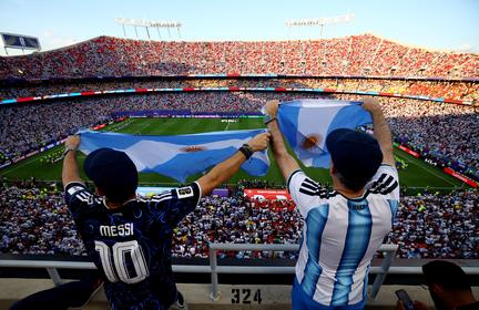 England and Argentina Renew Rivalry