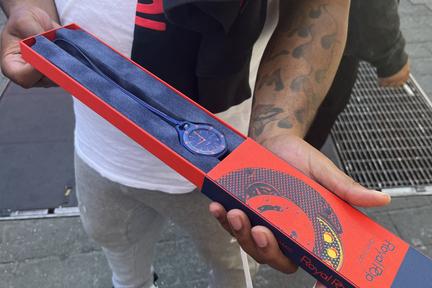 Swatch launch ends in chaos