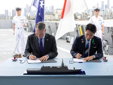 Australia and Japan Seal Warship Deal