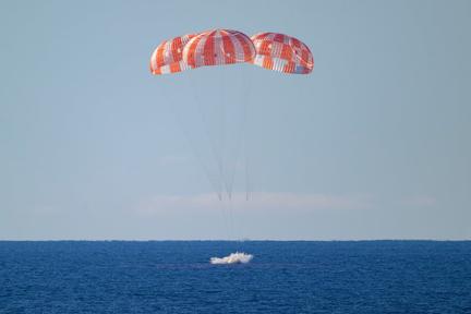 Artemis II Splashes Down Safely