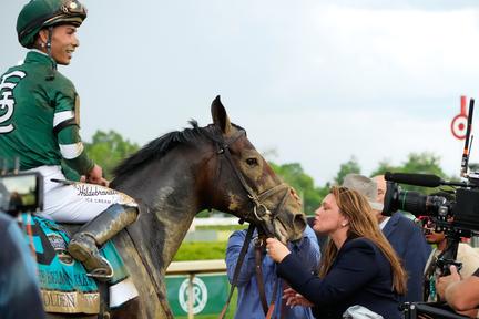 Golden Tempo Wins Belmont Stakes