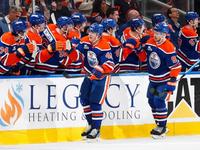 Oilers Win Playoff Opener
