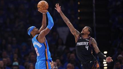 Thunder Rout Suns in Game 1
