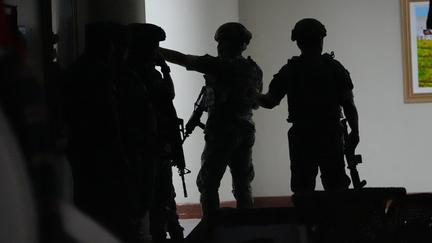 Gunfire in Philippine Senate