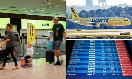 Spirit Airlines ceases all operations