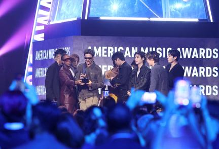 BTS Sweeps 2026 AMAs