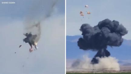Navy jets collide at air show