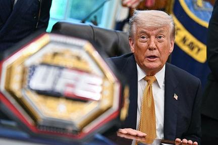Trump hosts UFC fighters