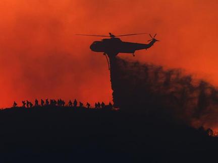 Sandy Fire spreads in California
