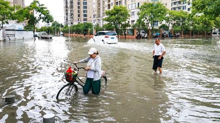 Typhoon Bavi Makes Landfall in China