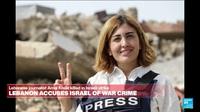 Lebanese journalist killed by Israel
