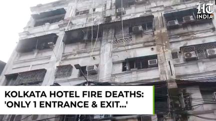 Kolkata hotel fire kills nine