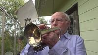 Boort centenarian bugler