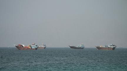 Cargo Ship Struck in Strait of Hormuz