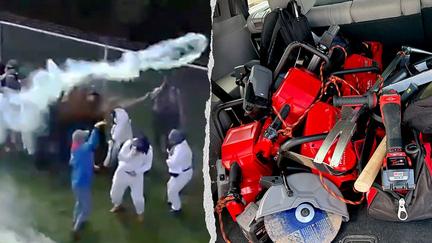 Activists Clash at Beagle Research Lab