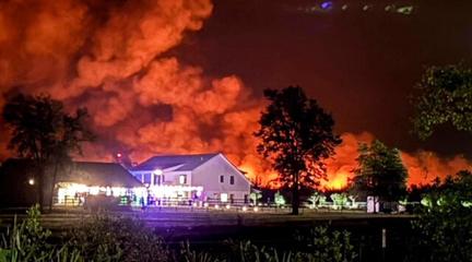 Wildfires ravage Georgia and Florida