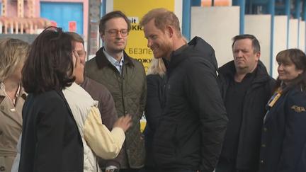 Prince Harry visits Kyiv