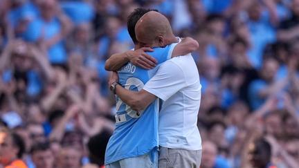 Pep Guardiola bids Man City farewell