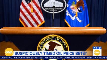 DOJ probes war-linked oil trades
