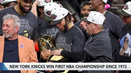 Knicks Win First NBA Title in 53 Years
