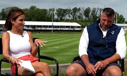 Mike Vrabel takes break