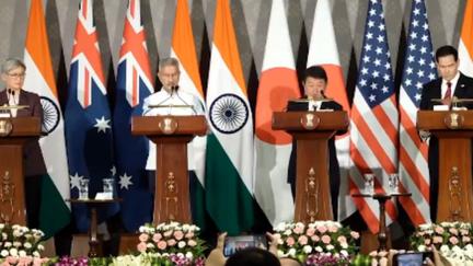 Quad Ministers Meet in Delhi