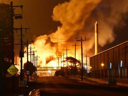 Geelong Refinery Fire Hits Output