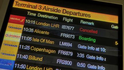 Manchester Airport flight delay chaos