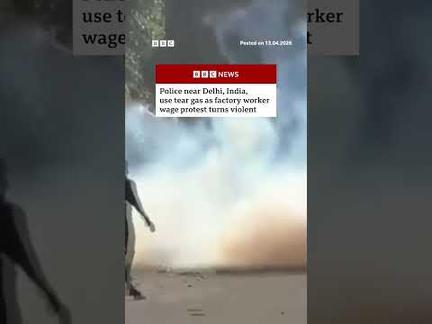 Noida factory workers' violent protest