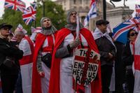 Rival protests shut London