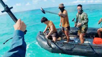 China Injures Philippine Sailor in Sea Clash
